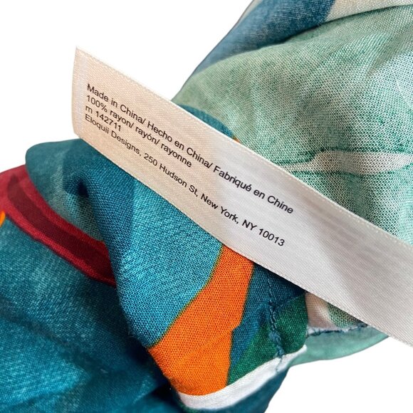 ELOQUII Plus Size 22/24 Printed Halter Dress safari printed block NEW - Picture 11 of 15